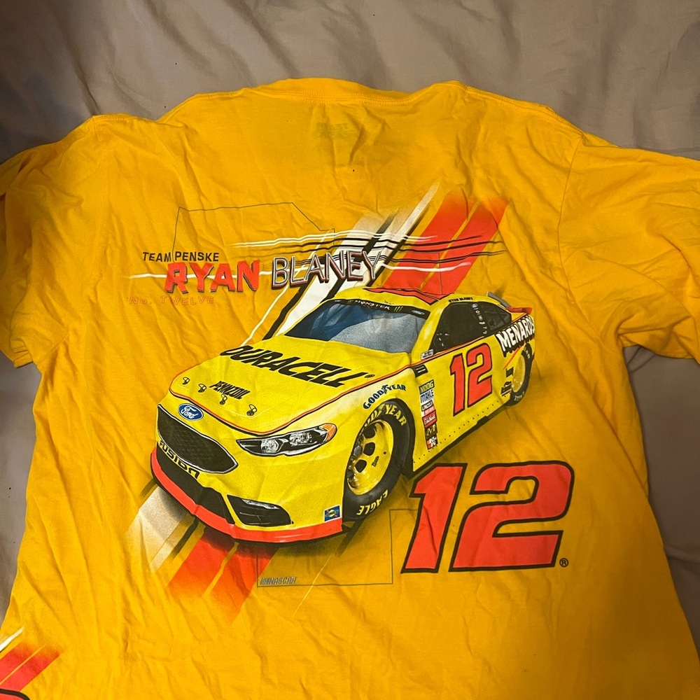 Ryan Blaney Menards NASCAR shirt